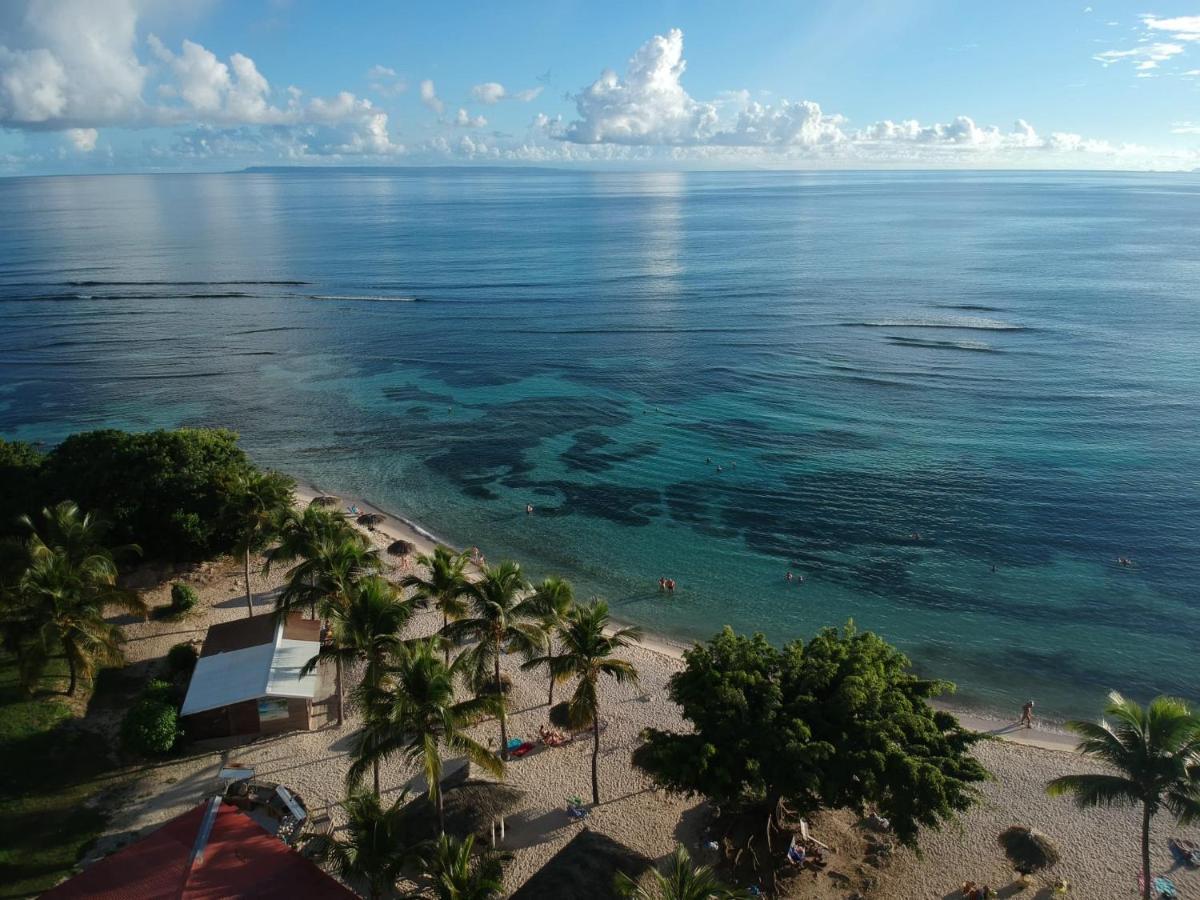 Guadeloupe- Saint-Francois- Residence Anse Des Rochers - Appartement Quart De Villa Etage - Vue Mer- 4 Personnes - Lit Bebe Sur Demande - Citerne Et Wifi Prives -Animaux Ok-Acces Plage Direct -Apnee Bien-Etre Experience Sur Demande Avec Instructeur A Zewnętrze zdjęcie